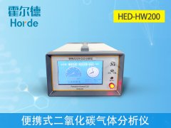 便攜式二氧化碳氣體分析儀，可檢測二氧化碳濃度